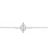 Bracelet de cheville en argent 925 nœud de sorcière