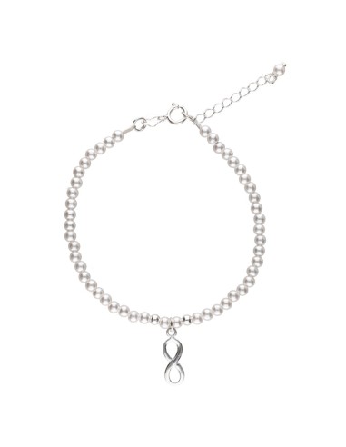 Pulsera Mano de Infinito en Plata de...