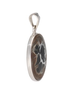 Pendentif Septaria ovale en... 2