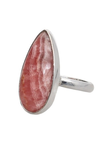 Anello Goccia di Rodocrosite casuale...
