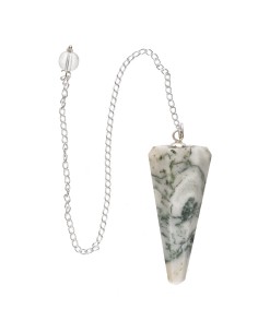 Pendule en agate facettée...