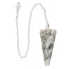 Pendule en agate facettée (FAC58)