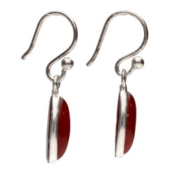 Pendientes Ojo de Cornalina Pequeños