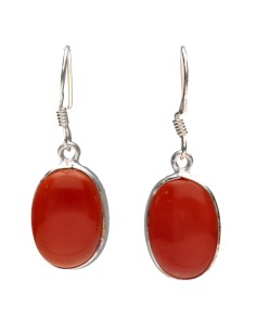 Orecchini Ovale di Corniola...