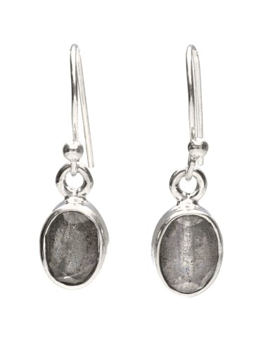 Orecchini Ovale in Labradorite...