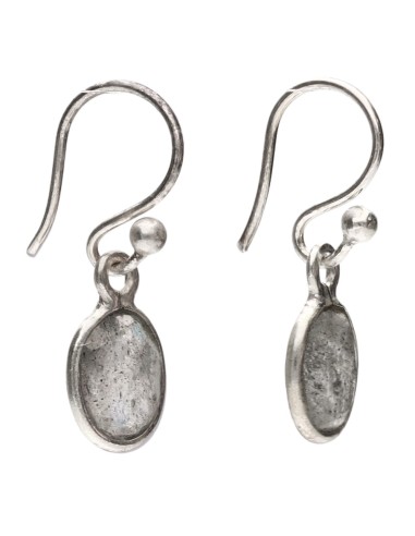 Pendientes Ovalados Pequeños de...