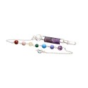 Pêndulo Gerador de Ametista com Chakras (GEN3)