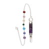 Pêndulo Gerador de Ametista com Chakras (GEN3)