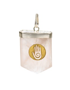 Hopi Hand Rose Quartz...