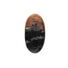 Cabochão de ágata raiz de ameixa (pacote 30gr)