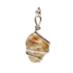 Collana di Citrino con Spirale