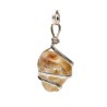 Citrine Pendant with Spiral