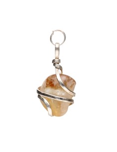 Pendentif Citrine avec spirale 2