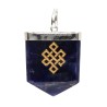 Infinity Knot Sodalite Pendant