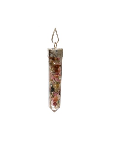 Multicolor Tourmaline Tip Pendant...