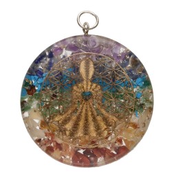 Ciondolo in Resina Chakras Buddha