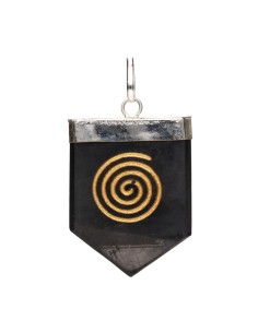 Colgante de Shungit Espiral