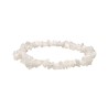 Pulseira com pequenas lascas de pedra da lua