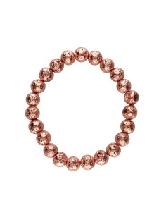 8mm Copper Lava Bath Bracelet 2
