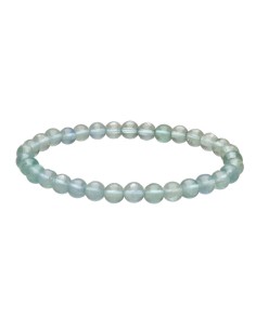 Pulseira fluorita azul 6mm