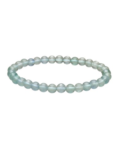 Bracciale di Fluorite Blu 6mm