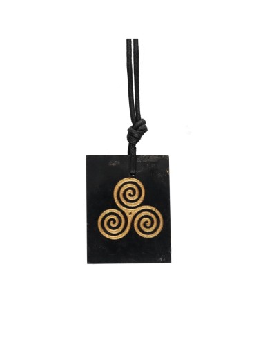 Colgante de Shungit Triskel