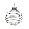 Large Silver Plated Cage Pendant
