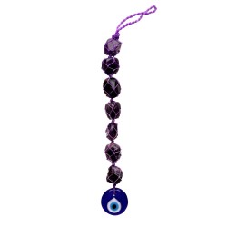 Accessorio Specchietto con Occhio Turco e Amatista