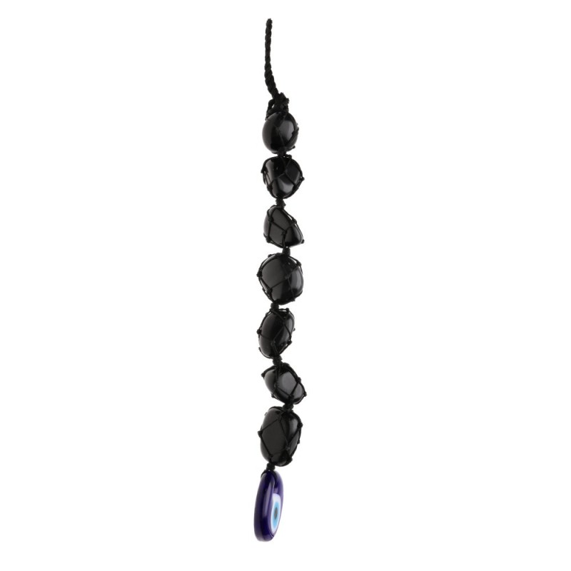 Accessorio Specchietto con Occhio Turco e Ossidiana
