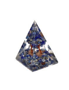 Pirâmide de Orogonite Lapis... 2