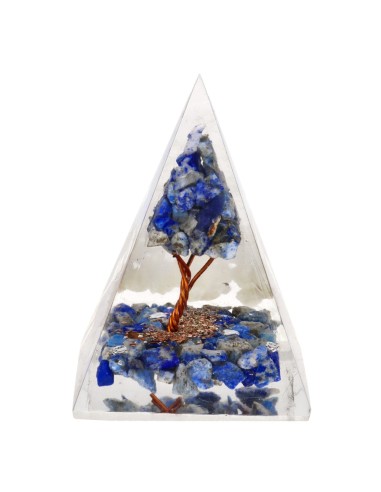 Lapis Lazuli Orgonite Pyramid in...