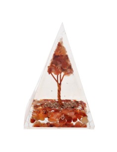 Carnelian Orogonite Pyramid...