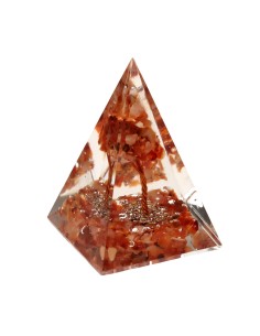 Carnelian Orogonite Pyramid... 2