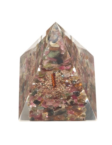 Piramide Orgonita di Tormalina...