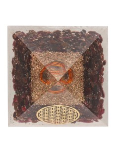 Pyramid Orgonite Garnet in... 2