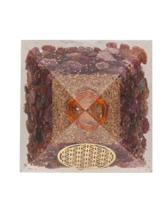 Pirâmide de Orgonite em... 2