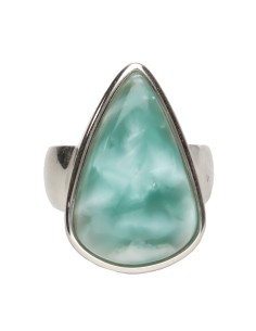 Anillo de Larimar Verde en...