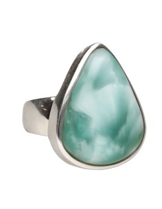 Anillo de Larimar Verde en... 2