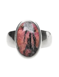 Bague en rhodonite en...