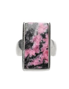 Bague en rhodonite en...