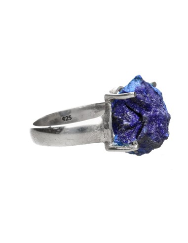Anel Azurite em Prata de Lei 925 (48P)