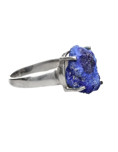 Anel Azurite em Prata de Lei 925 (49P)