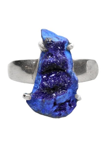 Anel Azurite em Prata de Lei 925 (52P)
