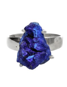 Azurite Ring in 925...