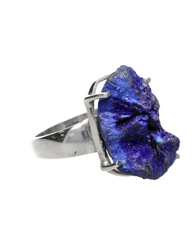 Azurite Ring in 925 Sterling Silver...