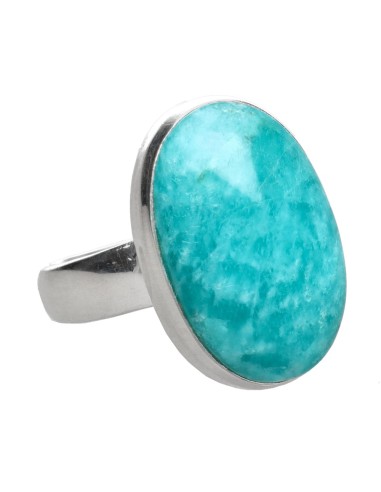Anillo de Amazonita en Plata de Ley...