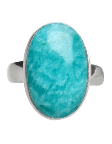 Bague en amazonite en argent 925 (59P)
