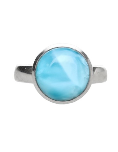 Larimar Ring in 925 Sterling Silver...