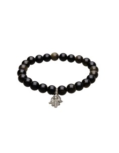 Bracciale in ossidiana...