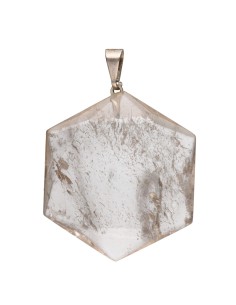 Pendentif hexagonal en...